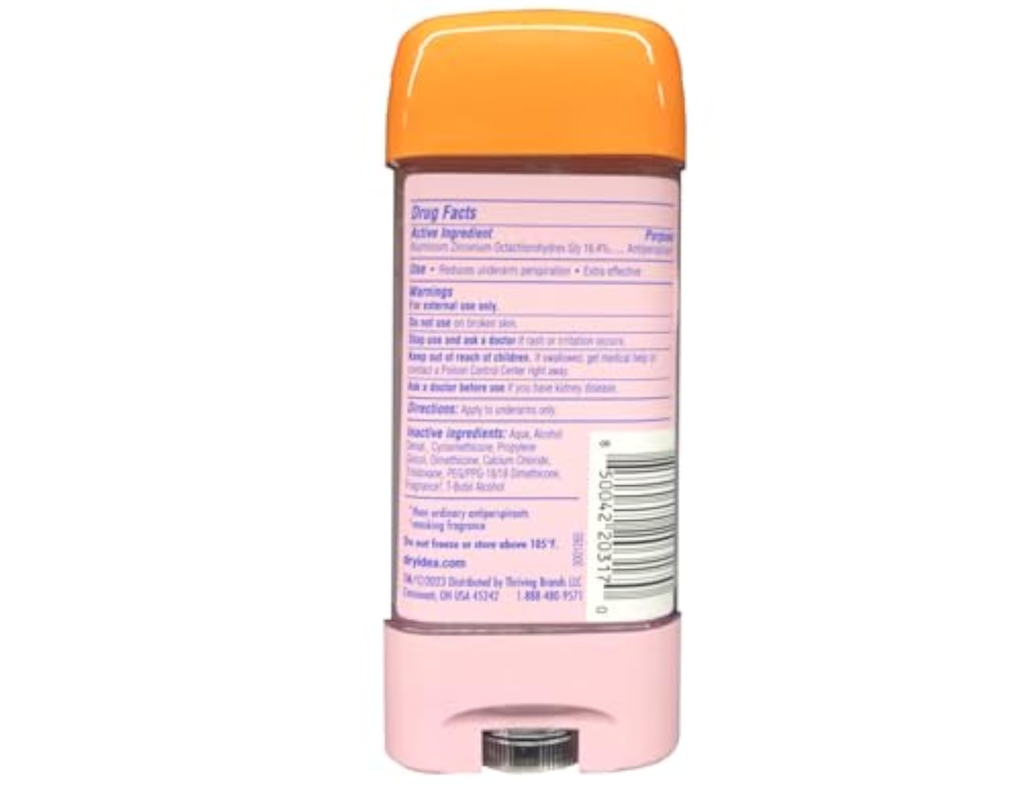 Unscented Antiperspirant Deodorant, 3 Ounce